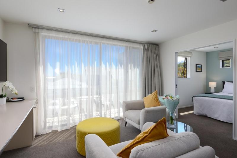 Palazzo Motor Lodge Nelson Exteriér fotografie A suite at the hotel